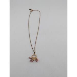 Satya Pink Beaded Necklace Pendant Charm Necklace